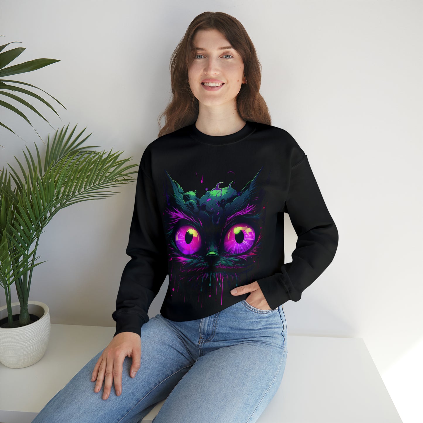 Cat Eyes Sweater Unisex