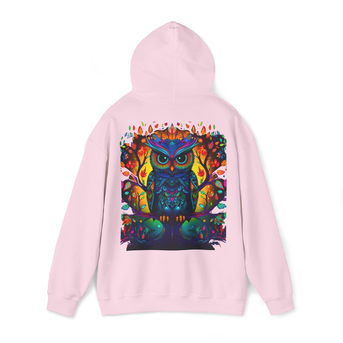 Owl Hoodie-Back print  Unisex