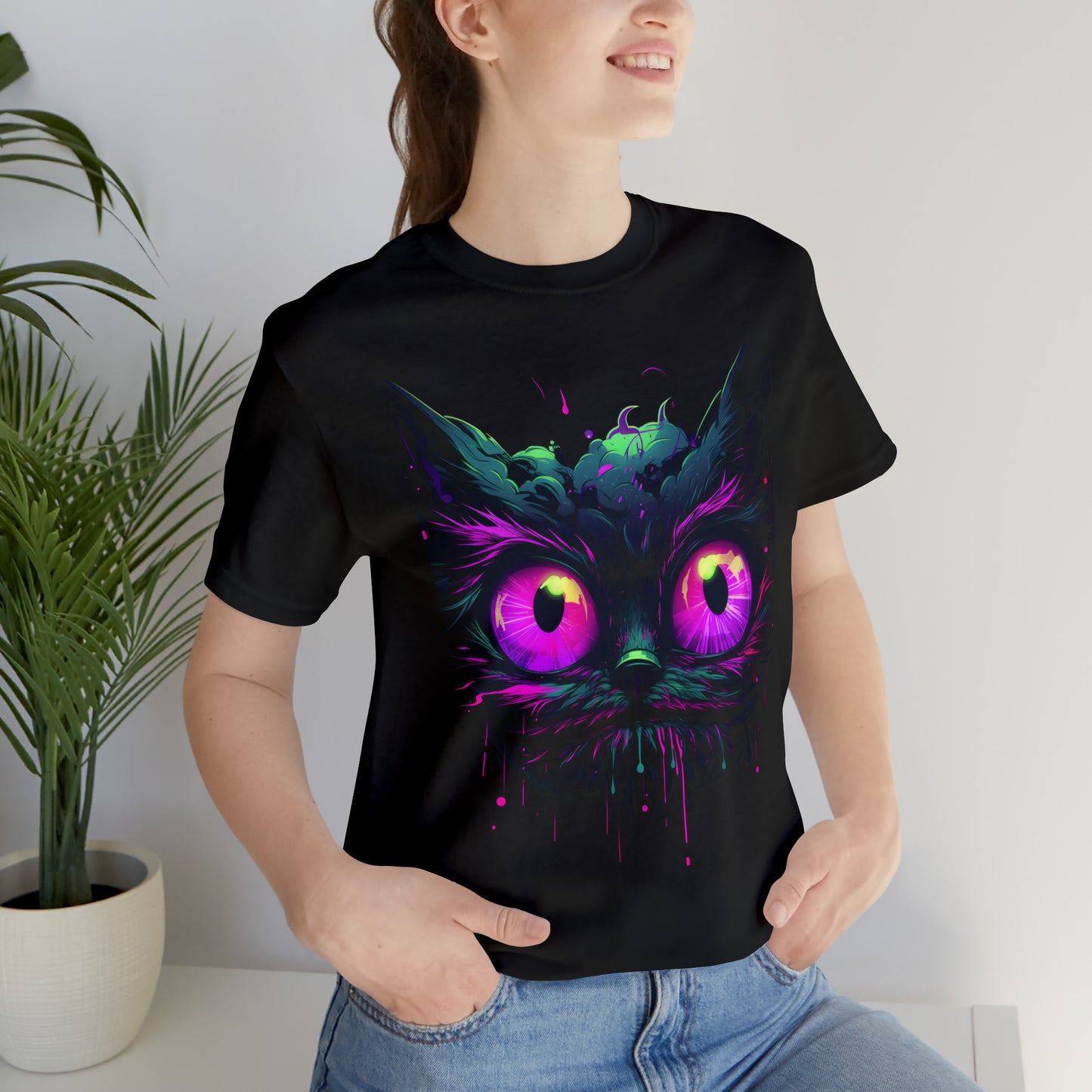 Cat Eyes T-Shirt- Unisex