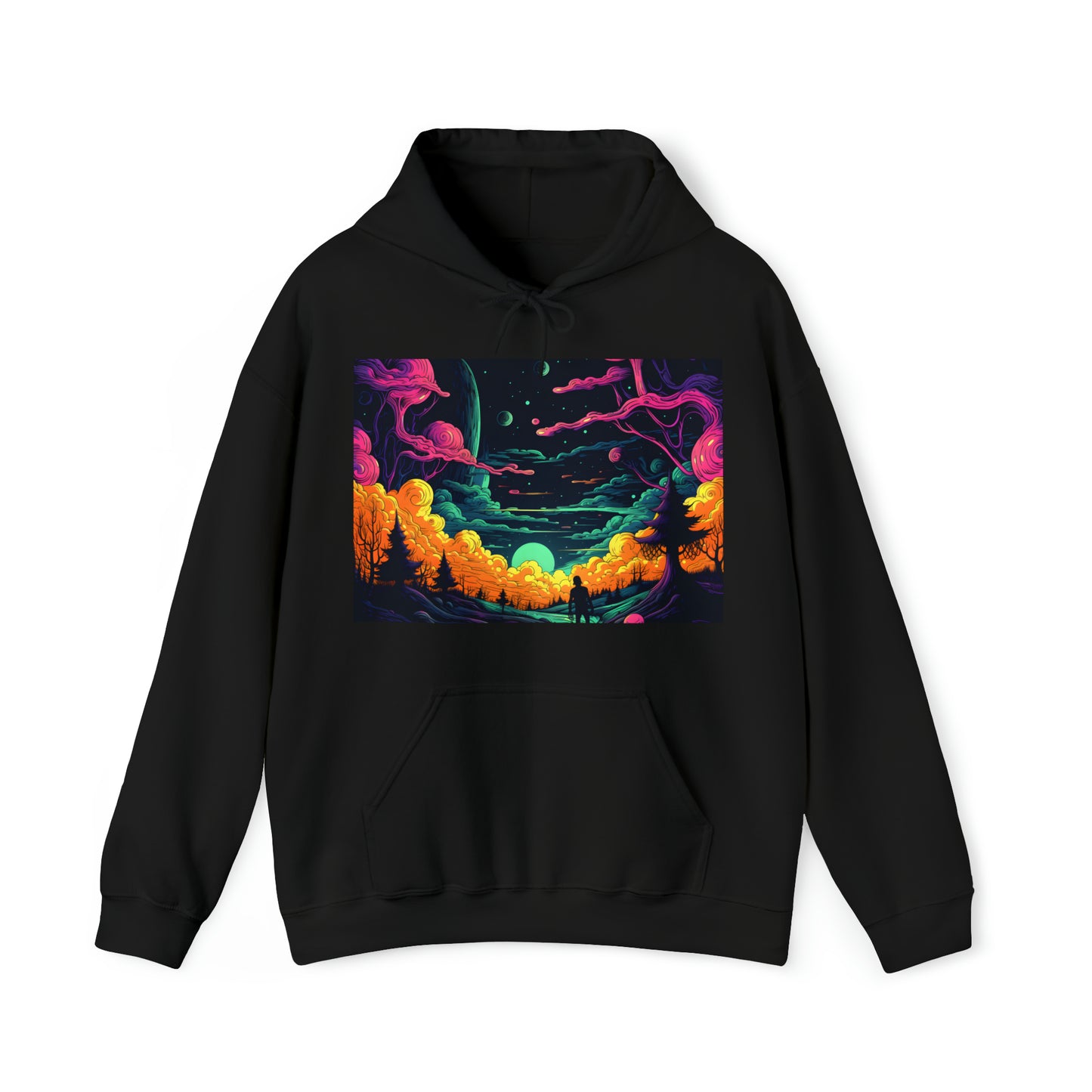 Neon- Unisex Hooded Sweatshirt