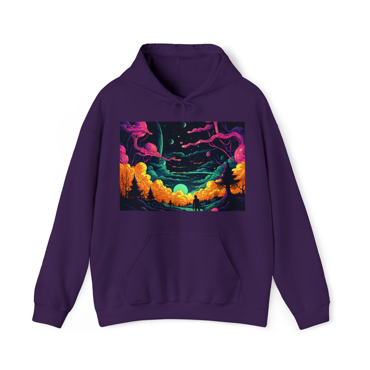 Neon- Unisex Hooded Sweatshirt