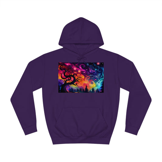 Neon Swirl Hoodie