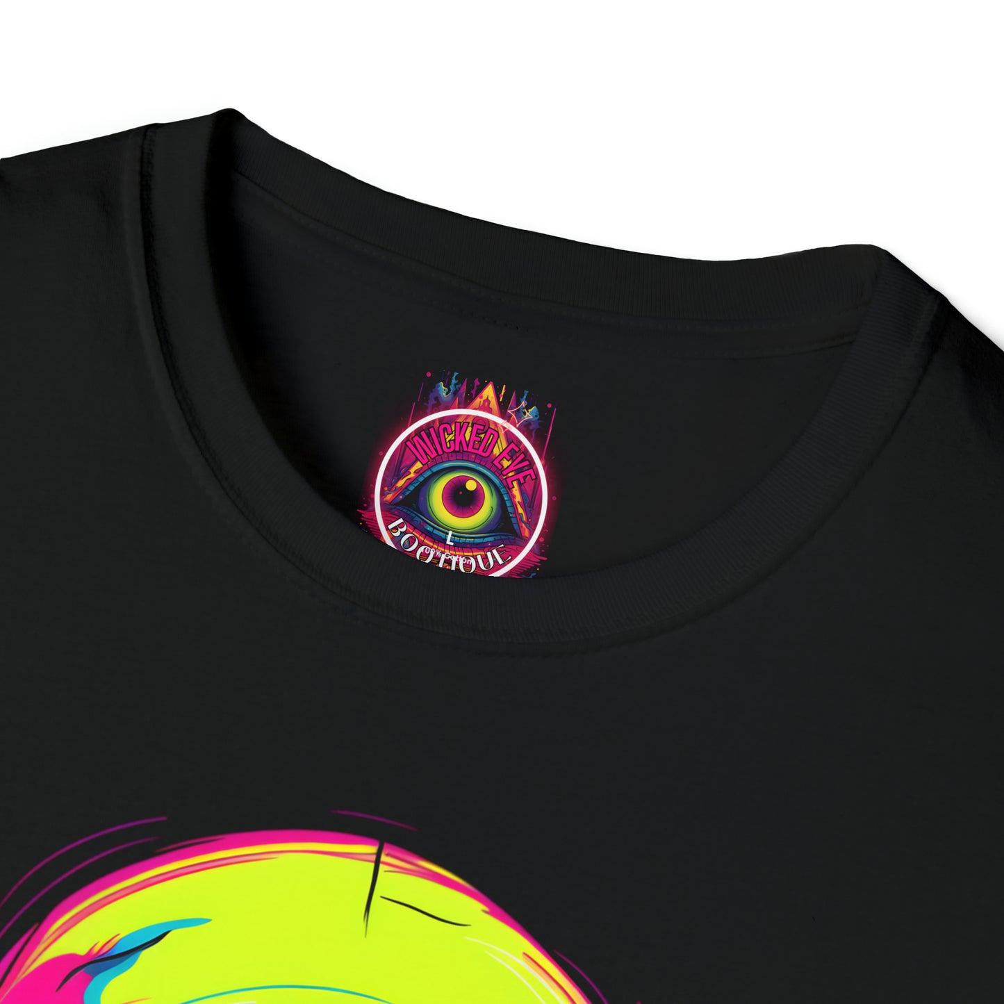 Neon Skull/Hands- T-Shirt -Unisex