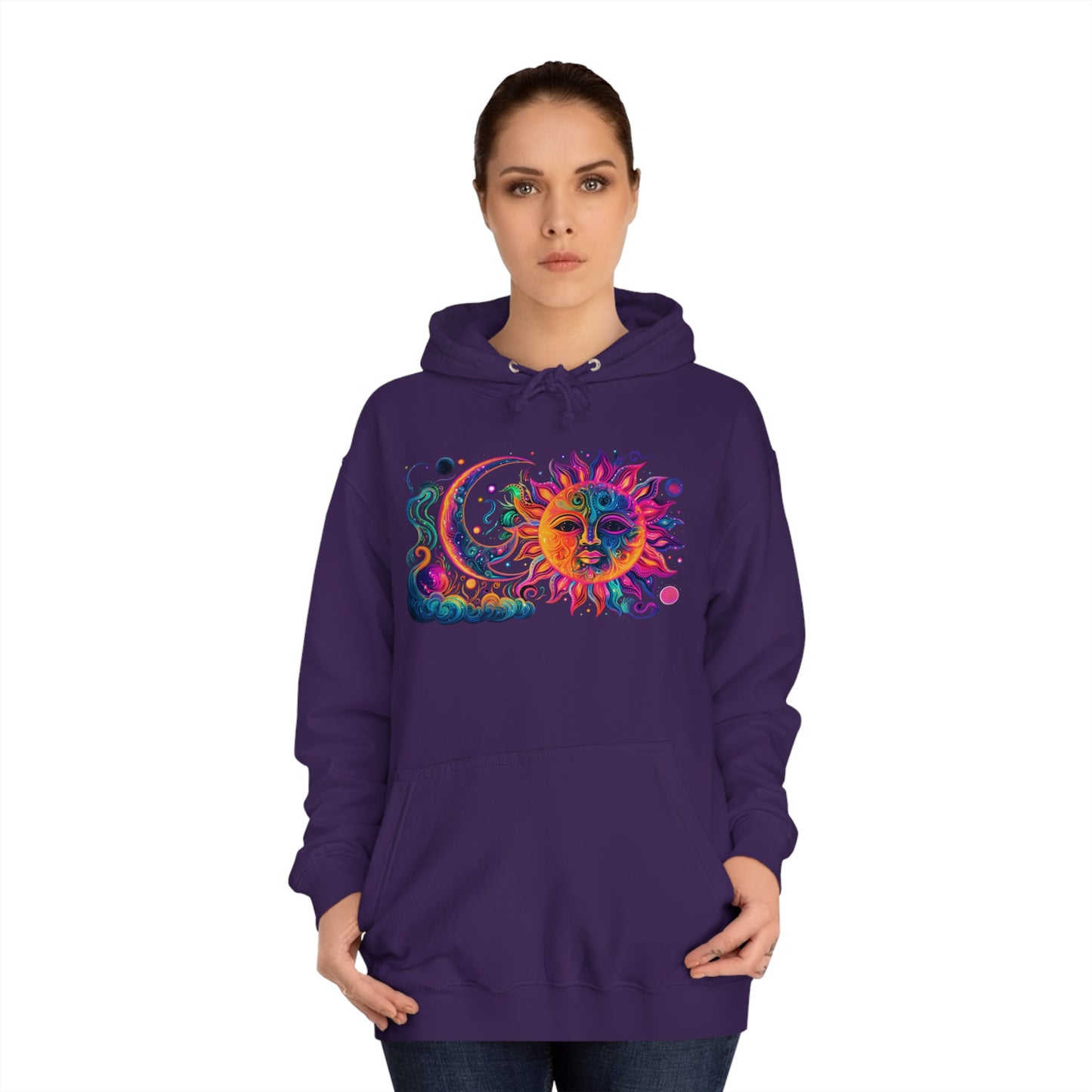 Sun/moon Hoodie- Unisex