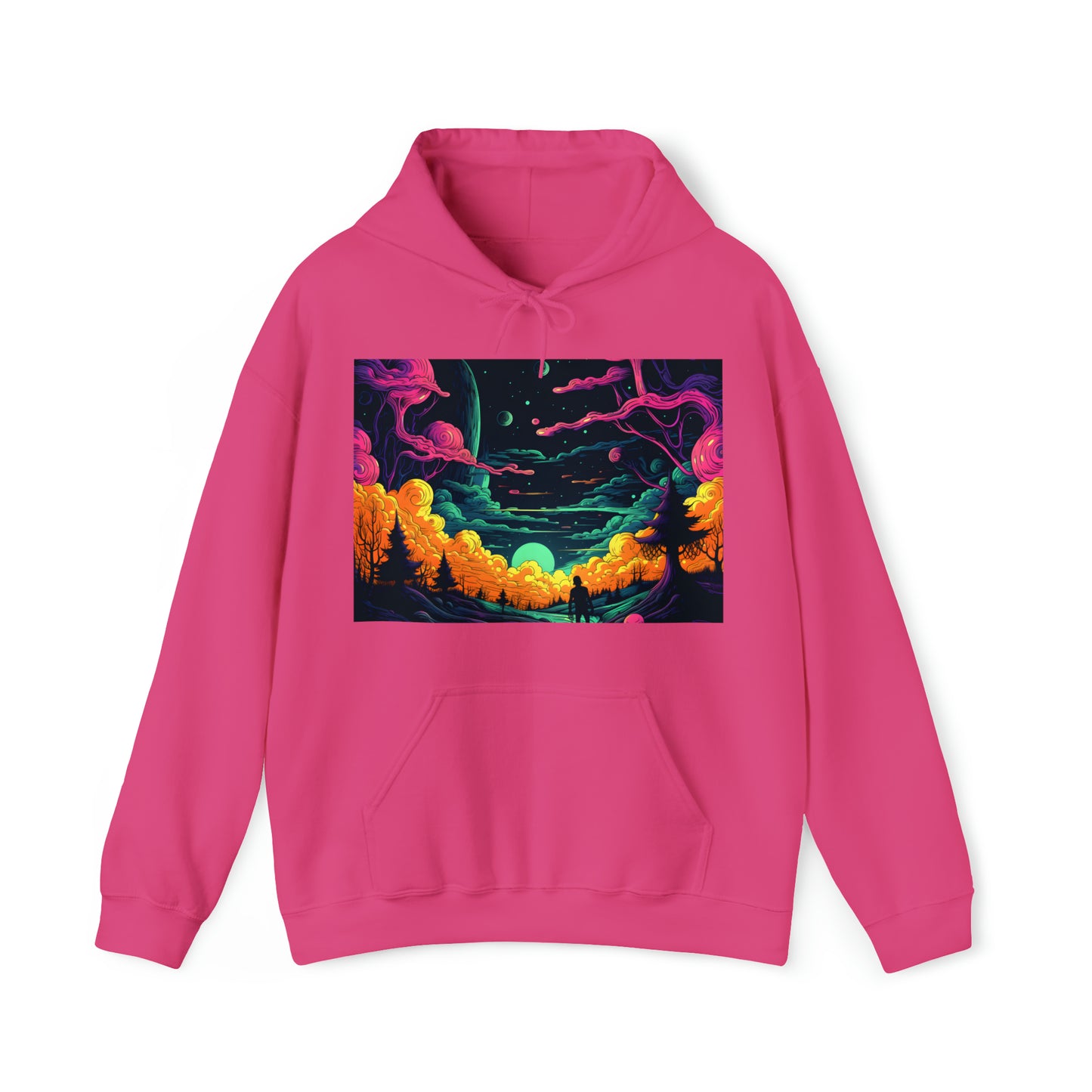 Neon- Unisex Hooded Sweatshirt